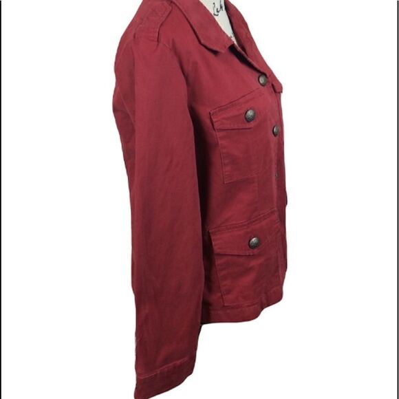 Sanctuary Military Style Jacket color: sundried tomato - Picture 3 of 8